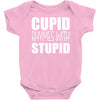 cupid rhymes with stupid Baby Onesie