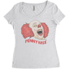 ugly pennywise Women's Triblend Scoop T-shirt