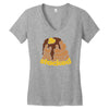 stacked pancakes Women's V-Neck T-Shirt