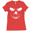 skull. Ladies Fitted T-Shirt