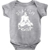 dhalsim yoga  gamer ryu ken street retro fan Baby Onesie