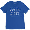 binary geek t shirt 2xl code funny pixels nerdy cpu linux programmer n V-Neck Tee