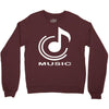 music3 Crewneck Sweatshirt