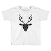 poly deer black Toddler T-shirt
