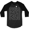 mountains 3/4 Sleeve Shirt
