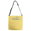 fish whisperer funny Adjustable Strap Totes