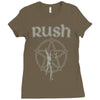 rush vintage starman Ladies Fitted T-Shirt