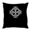 tribal celtic cross ireland present xmas birthday gift ideas Throw Pillow