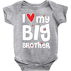 I Love My Big Brother Baby Bodysuit