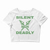 silent but deadly Crop Top