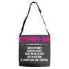 December Girl Hated By Many Adjustable Strap Totes