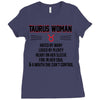 Taurus Woman Ladies Fitted T-Shirt