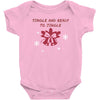 happy holidays Baby Bodysuit
