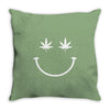 smiley halter top Throw Pillow