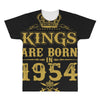 kings are born in 1954 All Over Men's T-shirt