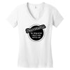 sarcasm now being served 8 till late! Women's V-Neck T-Shirt