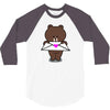 brown 3/4 Sleeve Shirt