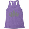 bird feathers nature Racerback Tank