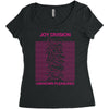 Joy Division Unknown Pleasures Women's Triblend Scoop T-shirt