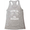 trust me i'm english Racerback Tank