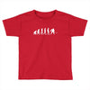 golf evolotions white letter Toddler T-shirt