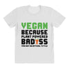 vegan because plant powered badass was not an offical tittle black All Over Women's T-shirt