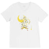 the moon V-Neck Tee