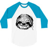 ask me why i'm lazy sloth! 3/4 Sleeve Shirt