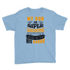 My Son Is Super Awesome His Daddy Youth Tee