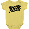 must go faster Baby Bodysuit