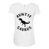 Auntiesaurus Maternity Scoop Neck T-shirt