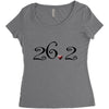 26 c Women's Triblend Scoop T-shirt