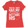 military has my soldier i have his heart Ladies Fitted T-Shirt