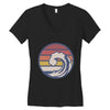 sea wawe Women's V-Neck T-Shirt