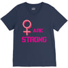 Women's March We are Strong V-Neck Tee