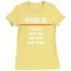 September Girl Ladies Fitted T-Shirt