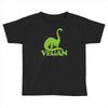 vegan dinosaur best trending Toddler T-shirt