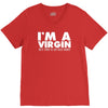 i'm a virgin but this is an old shirt V-Neck Tee