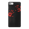 bloody hand print funny zombie kill undead blood horror killer iPhone 7 Case