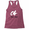 witch halloween fancy Racerback Tank