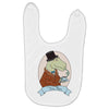 tea rex Baby Bibs