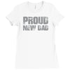 proud new dad Ladies Fitted T-Shirt