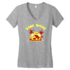 master roshi kame house super Women's V-Neck T-Shirt
