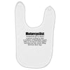 motorcyclist Baby Bibs
