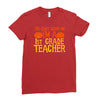 you can't scare me i'm a 1st grade teach Ladies Fitted T-Shirt