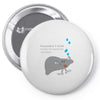 cloudy Pin-back button