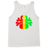 rasta skull and crossbones Tank Top