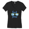 Beach Please Women's V-Neck T-Shirt
