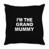 grand mummy Throw Pillow