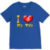 i heart my wife V-Neck Tee